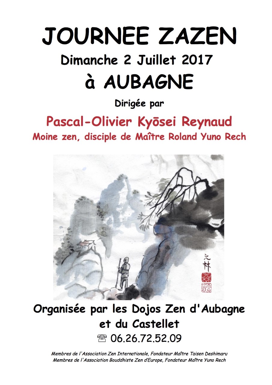 aller à une journée de méditation zen aller à la journée de méditation zen à Aubagne