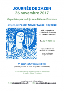 2017-26 novembre-Journée de Zazen-AIX en PCE 2017-26 novembre-Journée de Zazen-AIX en PCE