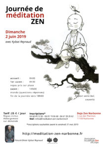Journée de Zazen à Narbonne le 02 juin 2019 Journée de Zazen à Narbonne le 02 juin 2019