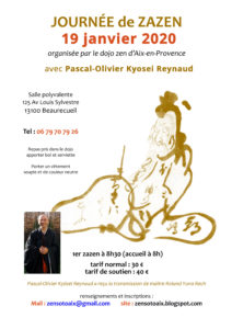 Meditation Zen Aix 19 janvier 2020 Kyosei Reynaud Meditation Zen Aix 19 janvier 2020 Kyosei Reynaud