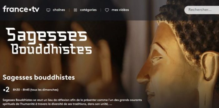 Sagesse Bouddhiste émission télévisée France2