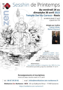 Retraite / Sesshin de Méditation zen au Temple Zen du Caroux, Route du Hameau de, Douch - 34610 Rosis, organisée par Méditation Zen Narbonne.