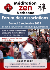 2025 samedi 6 septembre - Forum des associations de Narbonne, cours de la République - MZN